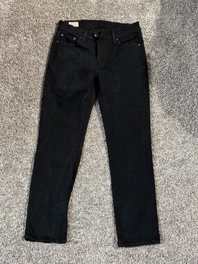 Levi's 501 Black Relaxed Fit Men's Jeans